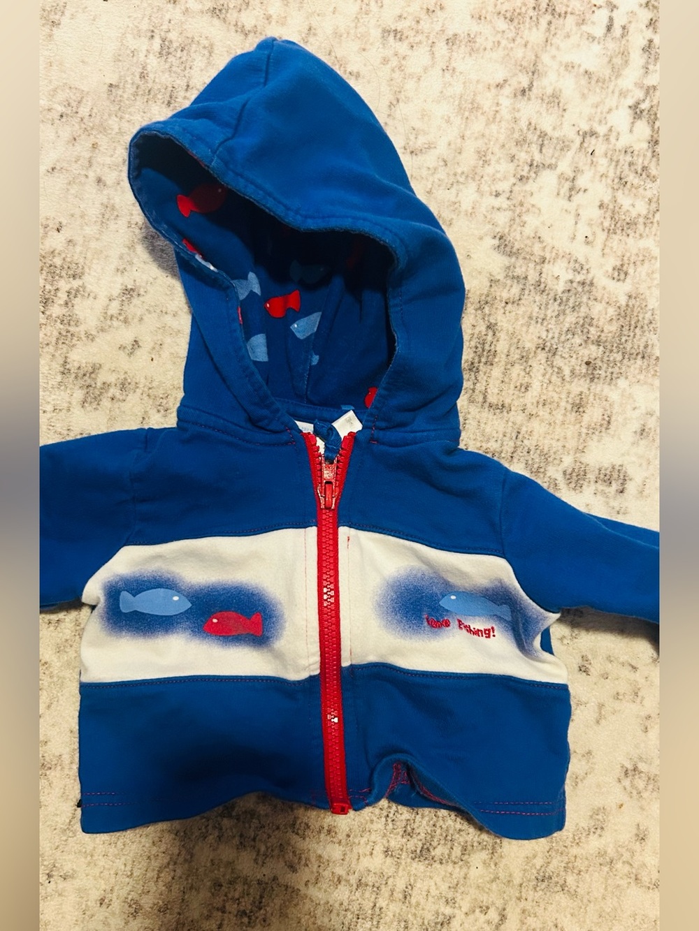 Simply basic VTG baby boy fishing jacket